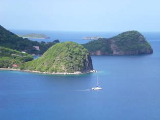 Pain de sucre vu de l'îlet Cabrit