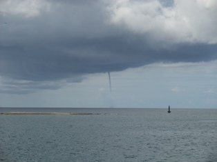 Tornade au large