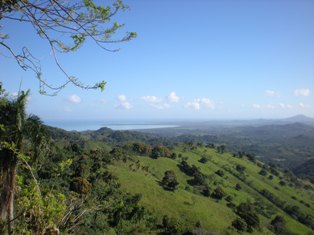 Vue de la baie de Samana