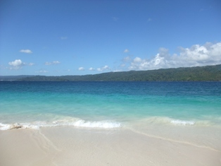 Baie de Samana vue de Cayo Levantado