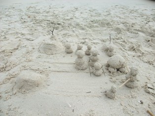 Mon village en sable