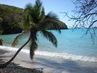 Plage de Maho Bay