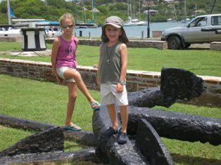 Raphal et Clo  English Harbour